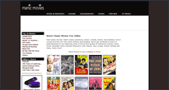 Desktop Screenshot of manicmovies.com